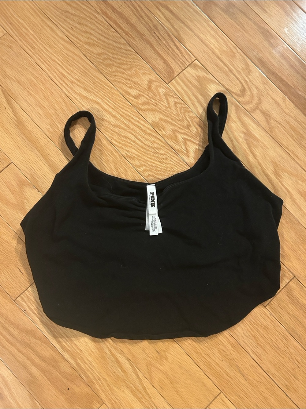 Victoria's Secret Black Cropped Camisole